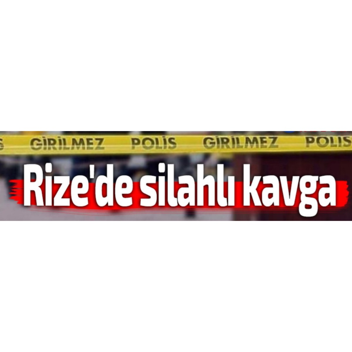  Rize'de acil serviste 5 kişi silahla yaralandı!