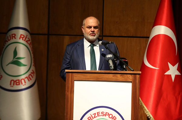 Çaykur Rizespor Kulübünün yeni başkanı İbrahim Turgut oldu