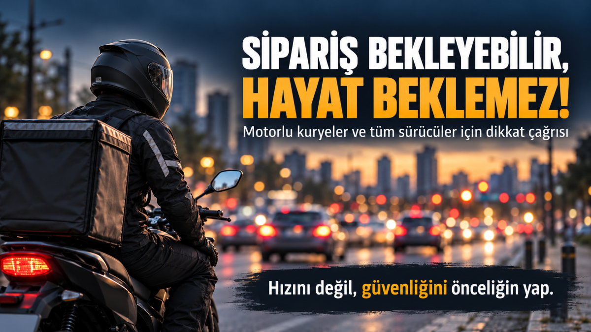 SİPARİŞ BEKLEYEBİLİR, HAYAT BEKLEMEZ!